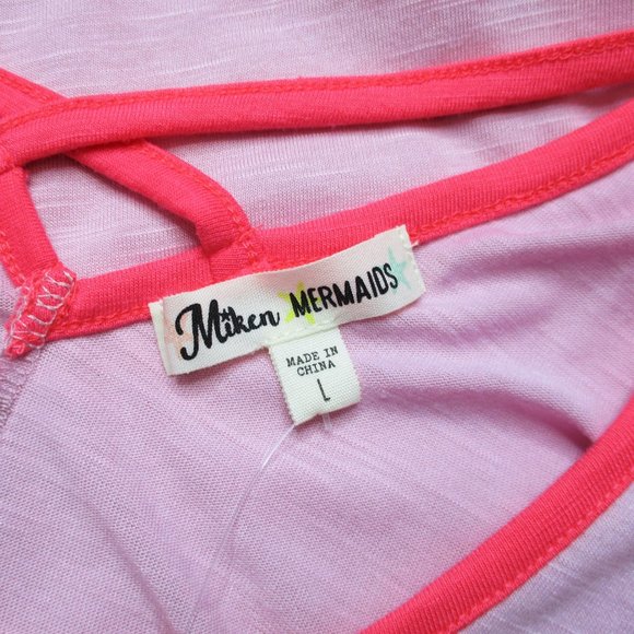 Miken Mermaids Big Girl's Beach Cover Up - Picture 4 of 6